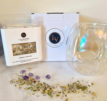 Load image into Gallery viewer, Wax Melt Burner Bundle - Balance & Serenity