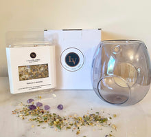 Load image into Gallery viewer, Wax Melt Burner Bundle - Balance & Serenity